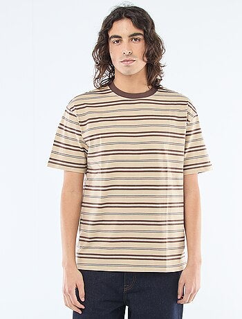 Basic gestreept T-shirt