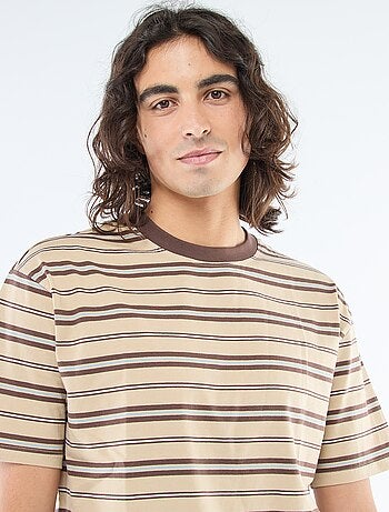Basic gestreept T-shirt