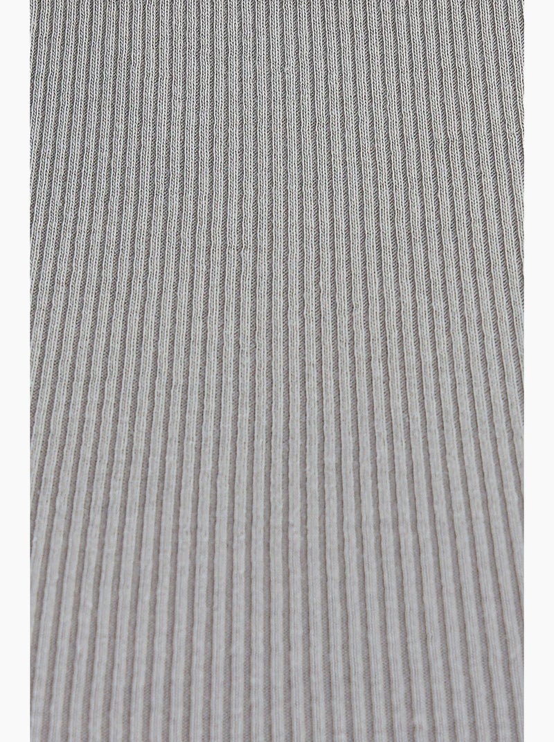 Basic geweven tanktop met ronde hals hiccup Grijs - Kiabi