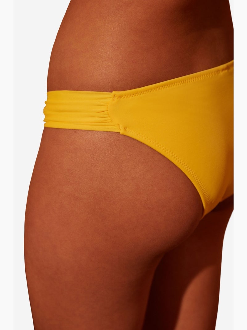 Basic hipkini bikinibroekje penti Citroengeel - Kiabi