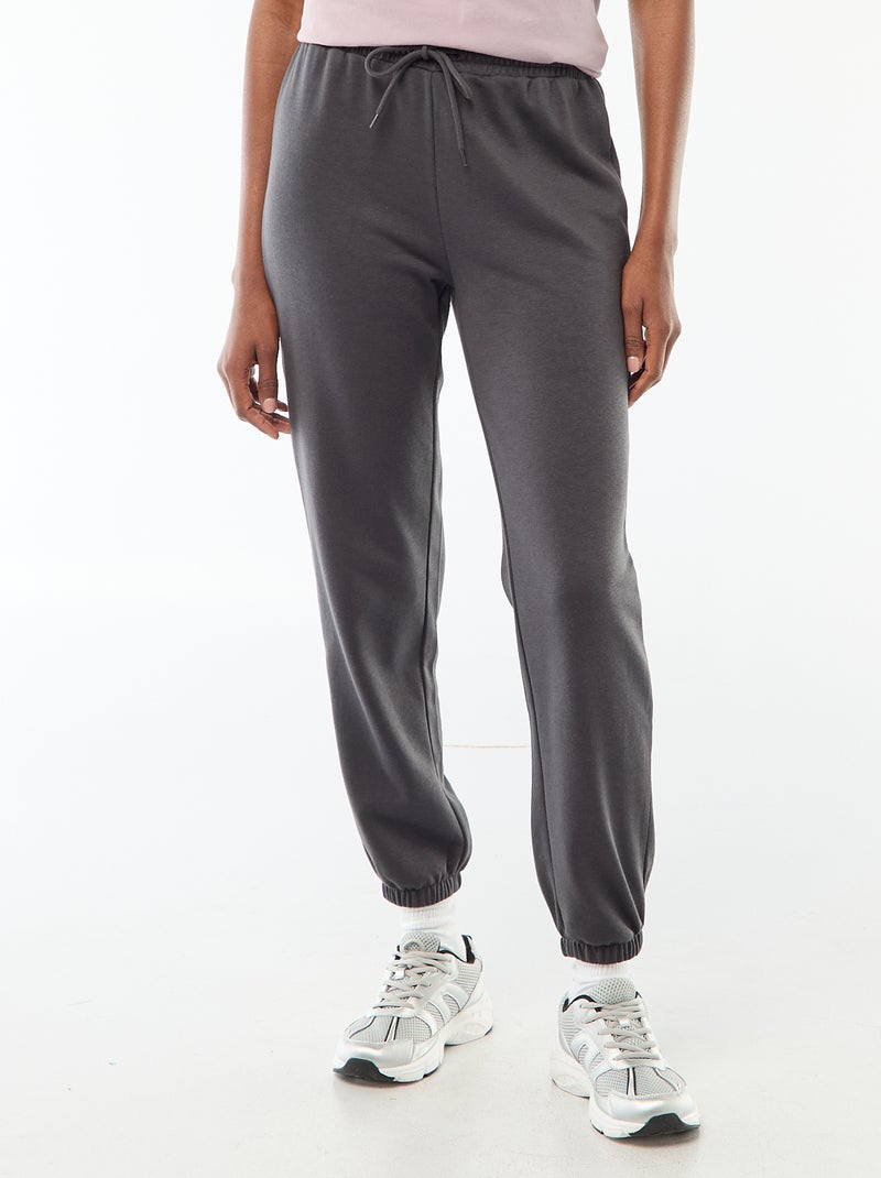 Basic joggingbroek Zwart - Kiabi