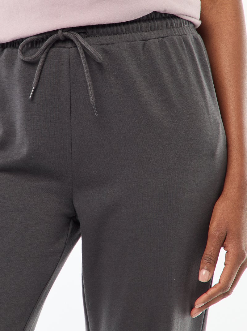 Basic joggingbroek Zwart - Kiabi