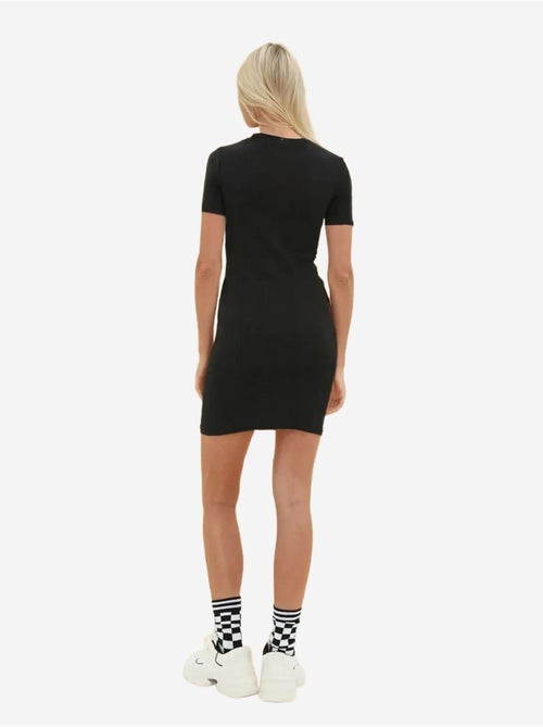 Basic korte mouw bodycon mini-jurk hiccup - Kiabi