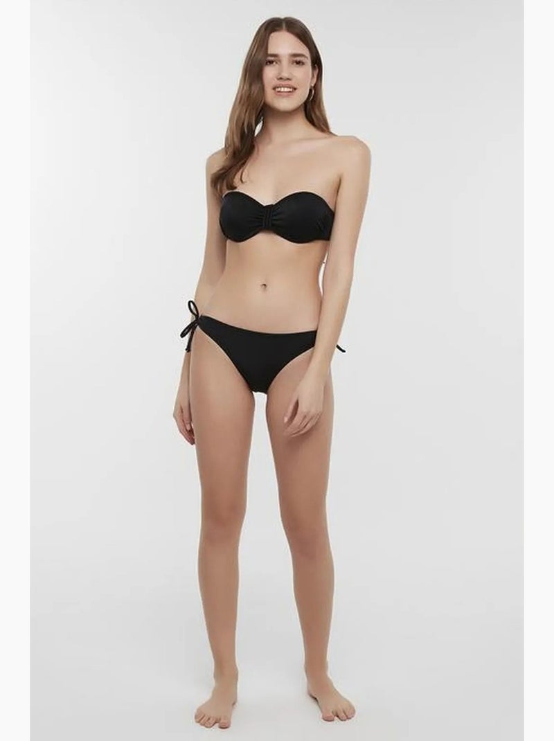 Basic pop extra gevoerde push-up bikinitop penti Zwart - Kiabi