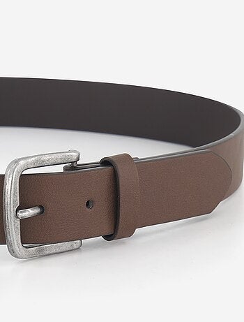 Basic riem met metalen gesp