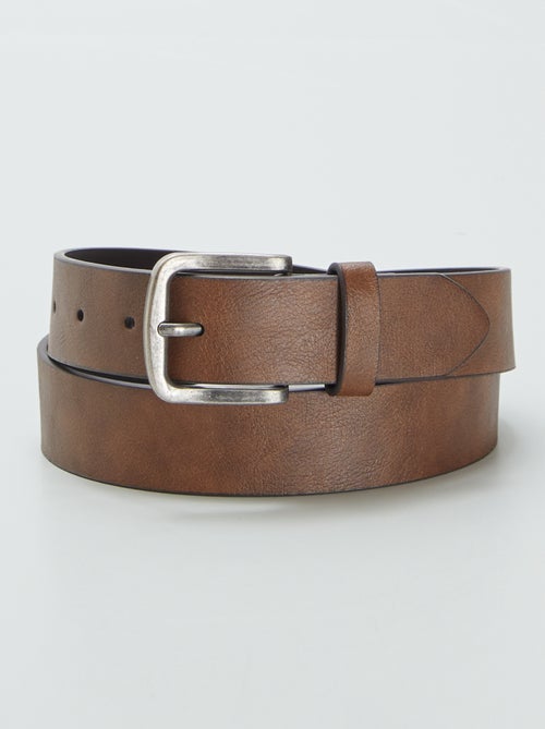 Basic riem met metalen gesp - Kiabi Basic riem met metalen gesp - Kiabi