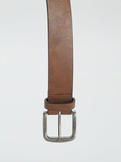 Basic riem met metalen gesp - Kiabi Basic riem met metalen gesp - Kiabi