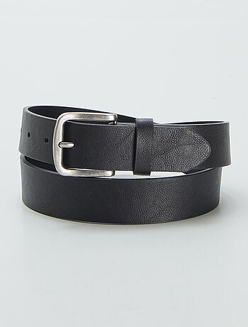 Basic riem met metalen gesp