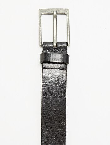 Basic riem met metalen gesp