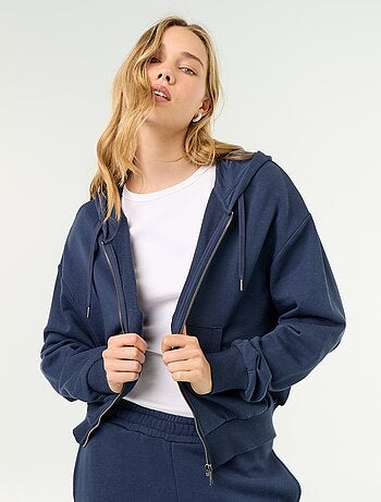 Basic sweater van lichte French Terry