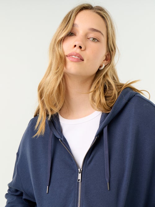 Basic sweater van lichte French Terry - Kiabi