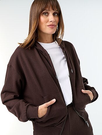Basic sweater van lichte French Terry