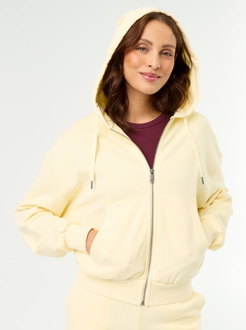 Basic sweater van lichte French Terry - Kiabi