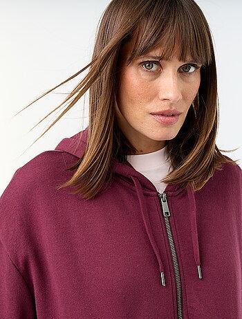 Basic sweater van lichte French Terry
