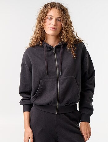 Basic sweater van lichte French Terry
