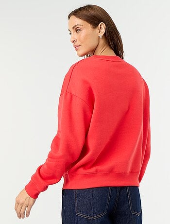 Basic sweater van molleton