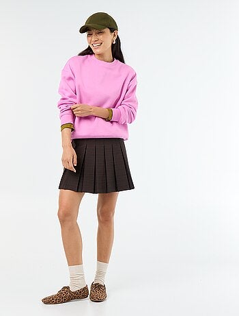 Basic sweater van molleton
