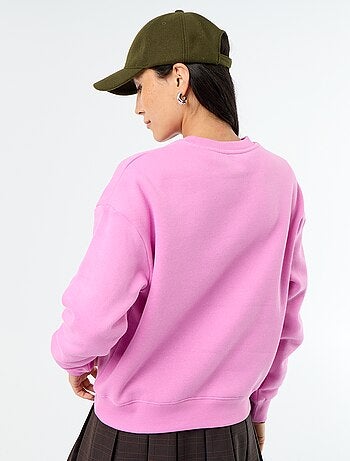 Basic sweater van molleton