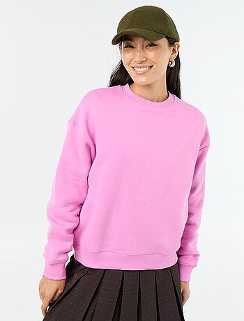 Basic sweater van molleton