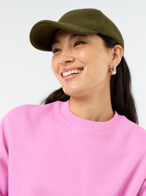Basic sweater van molleton - Kiabi
