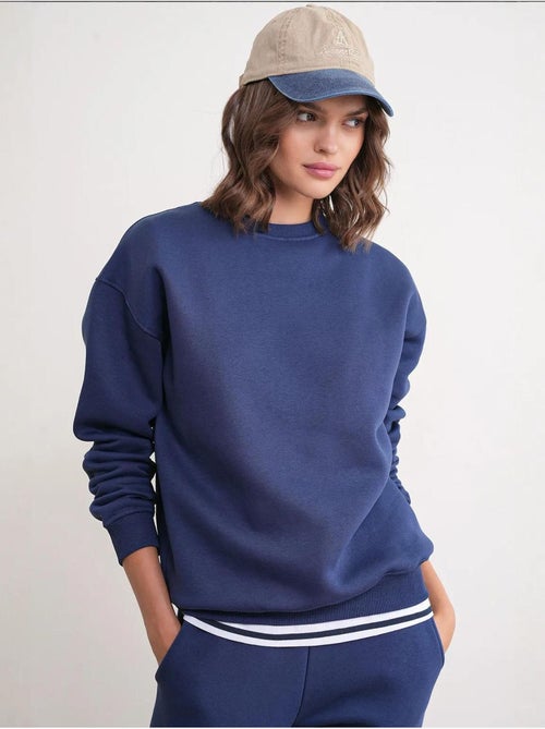 Basic sweatshirt- en jogger tweedelige set mixray - Kiabi