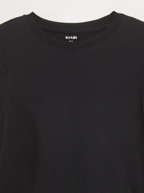 Basic T-shirt met lange mouw - Kiabi