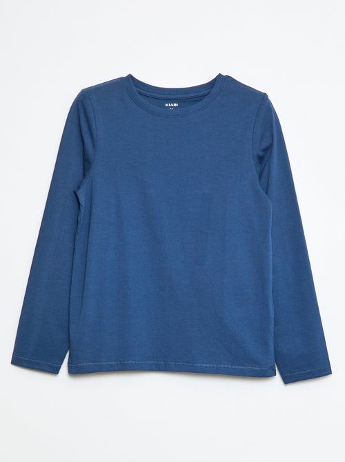 Basic T-shirt met lange mouwen - Kiabi