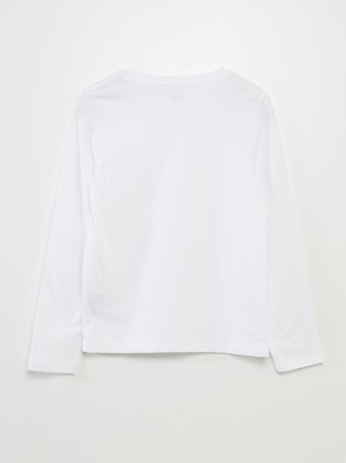Basic T-shirt met lange mouwen - Kiabi