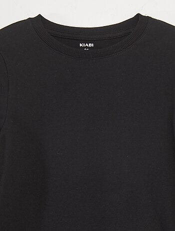 Basic T-shirt met lange mouwen