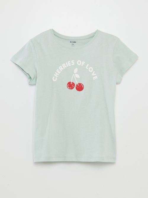 Basic T-shirt met print - Kiabi