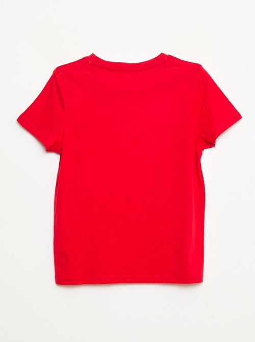 Basic T-shirt van effen jersey - Kiabi