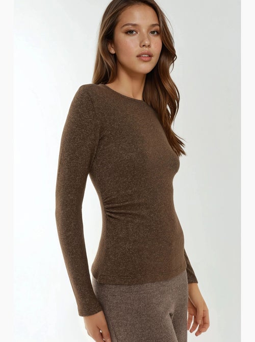 Basic top van viscosemix hiccup - Kiabi Basic top van viscosemix hiccup - Kiabi