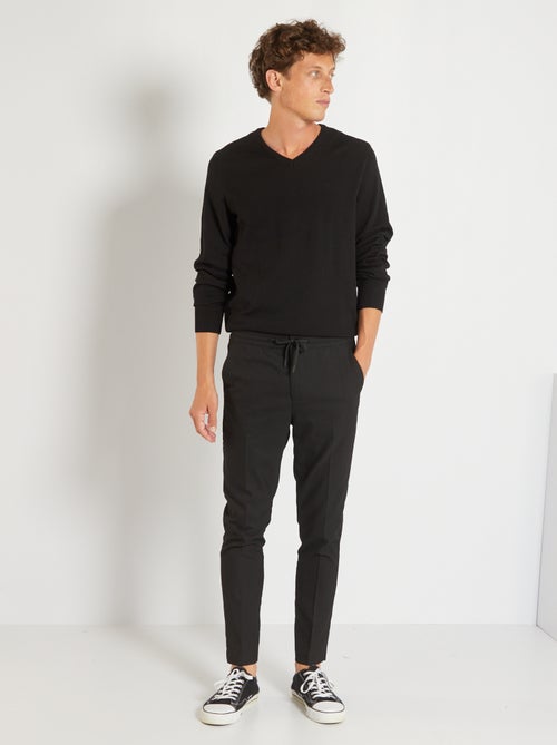 Basic trui van effen tricot - Kiabi