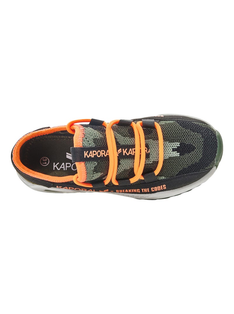 Basket à Lacets Enfant Kaporal Dofini Kaki - Kiabi