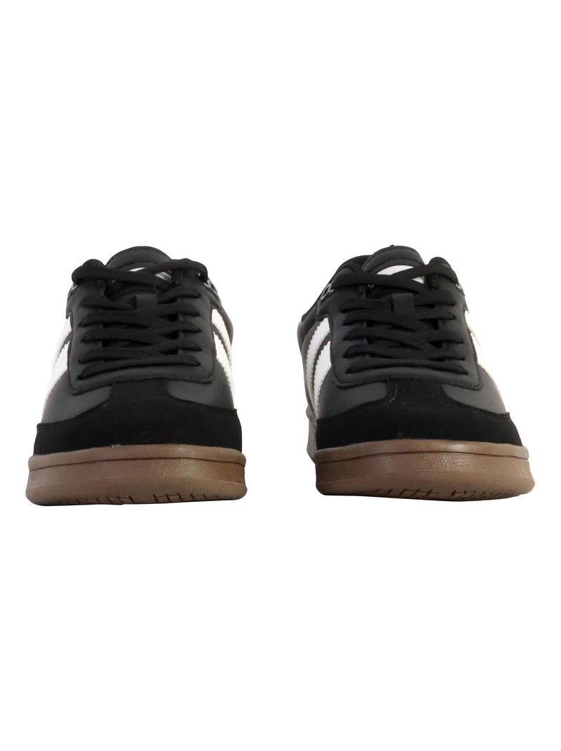 Basket à Lacets Teddy Smith Noir - Kiabi