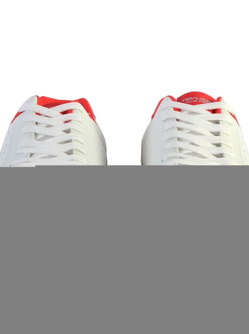 Basket à Lacets Teddy Smith Z.C Rouge - Kiabi
