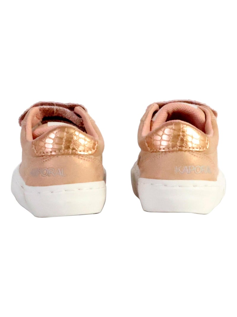 Basket Basse à Scratches Enfant Kaporal Tippy Beige - Kiabi