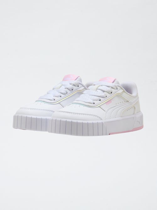 Basket basse PUMA unie en simili - Kiabi