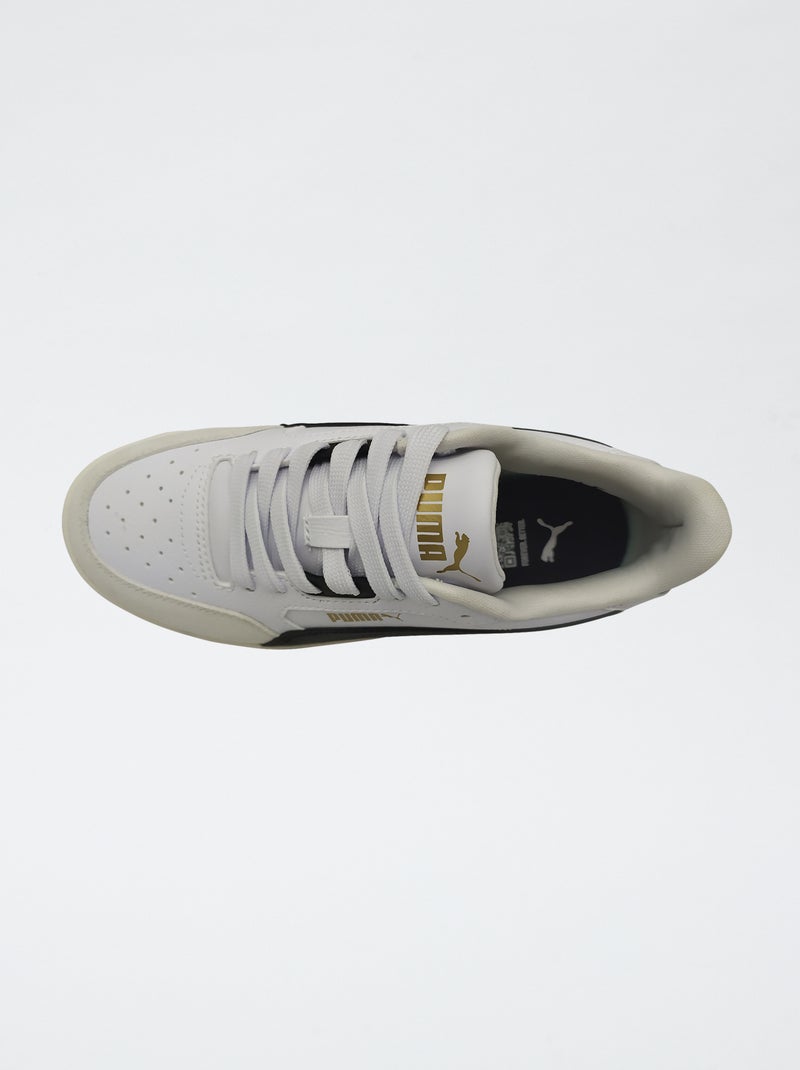 Basket basses bicolores PUMA Blanc - Kiabi
