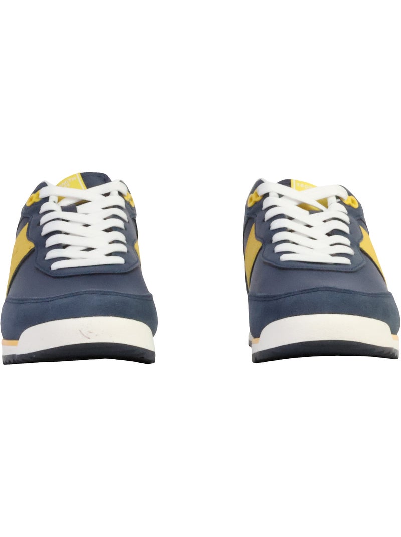 Basket Cuir Teddy Smith Bleu marine - Kiabi