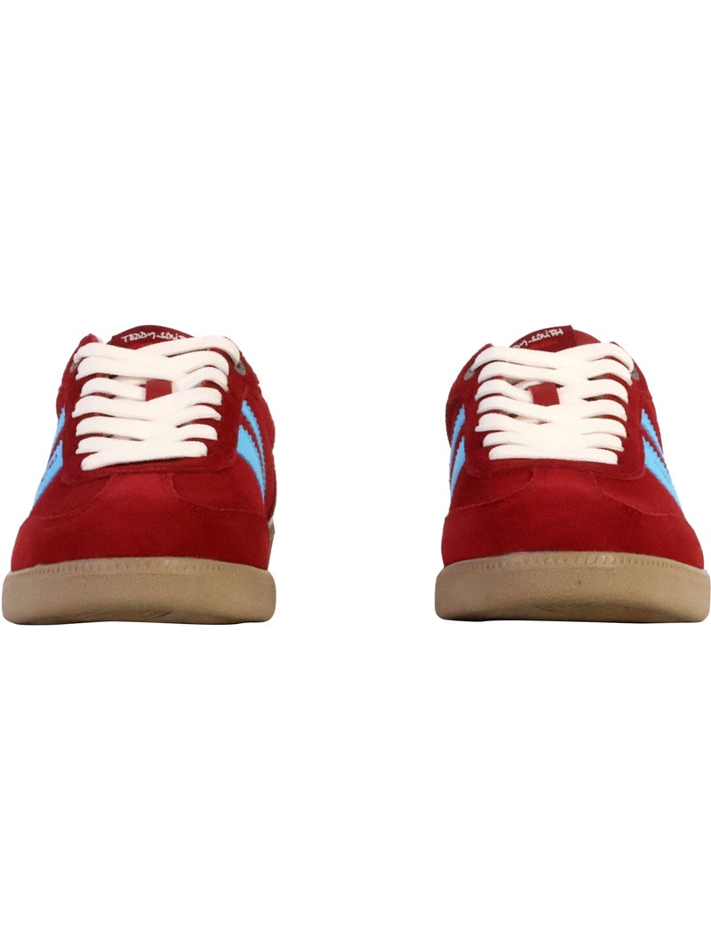 Basket Cuir Teddy Smith Bordeaux - Kiabi