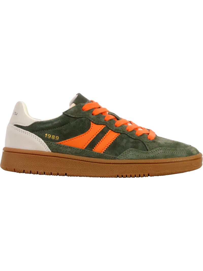 Basket Cuir Teddy Smith Kaki - Kiabi