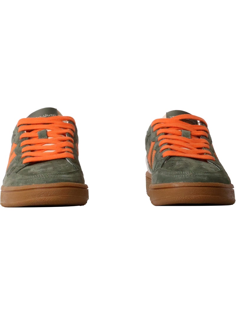 Basket Cuir Teddy Smith Kaki - Kiabi