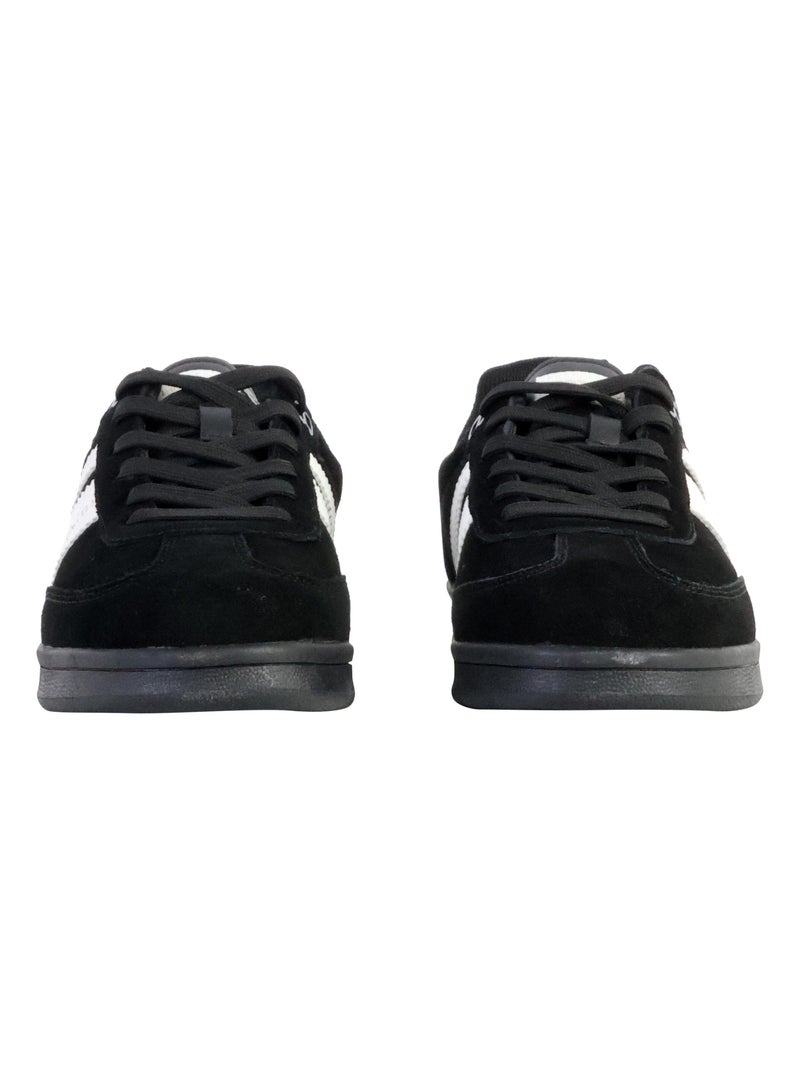 Basket Cuir Teddy Smith Noir - Kiabi