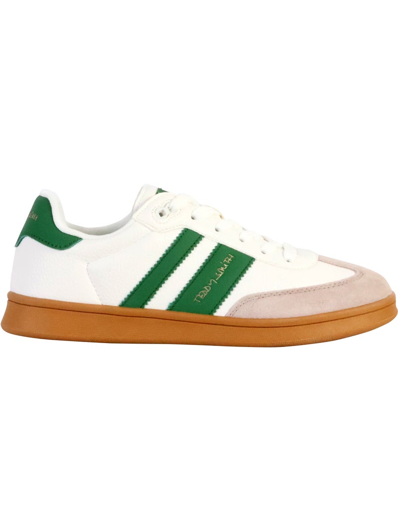 Basket Cuir Teddy Smith Vert - Kiabi