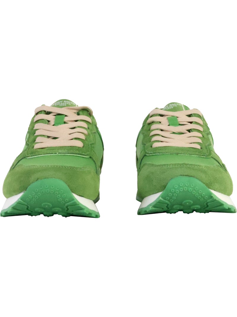 Basket Cuir Teddy Smith Vert - Kiabi