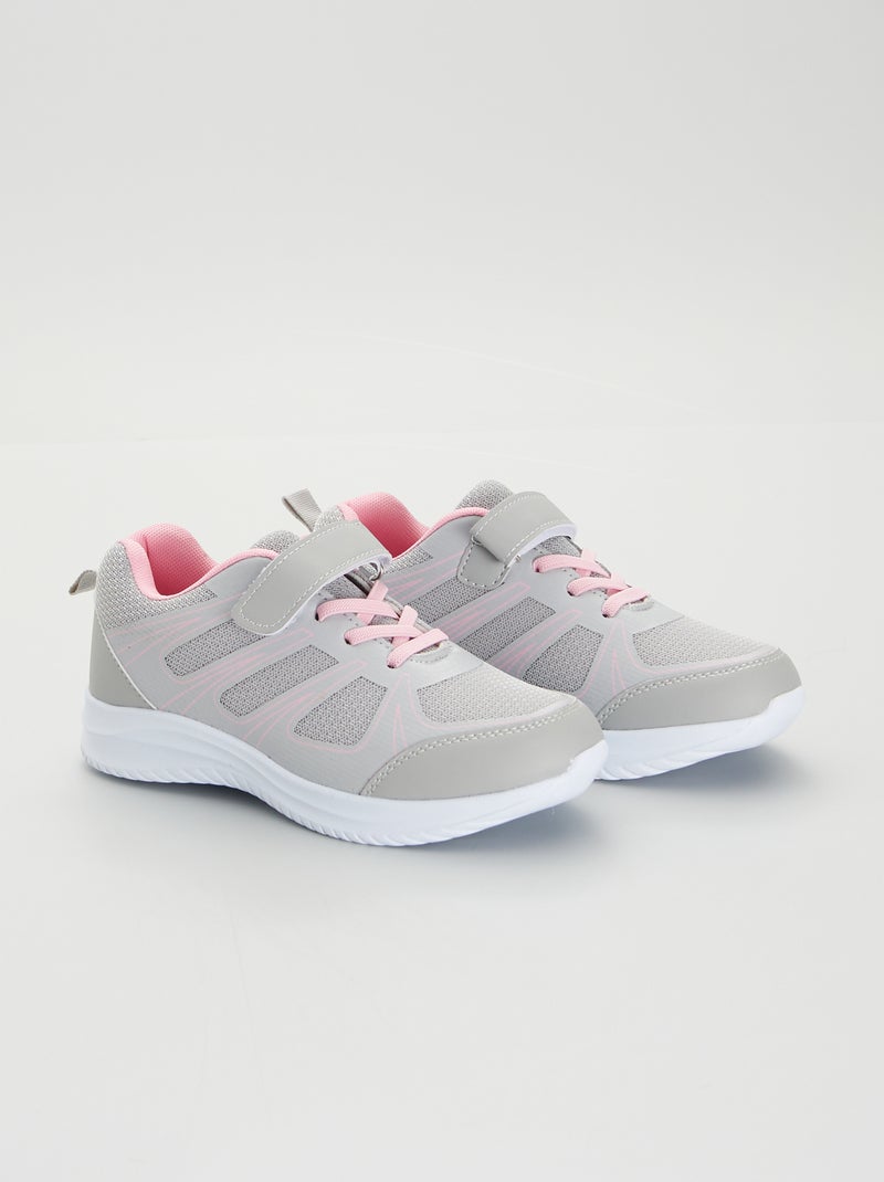 Basket de sport Gris - Kiabi