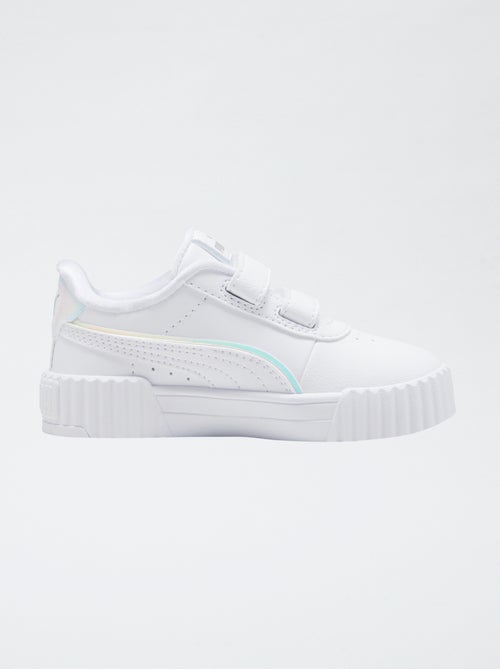 Basket légère unie brillante PUMA - Kiabi