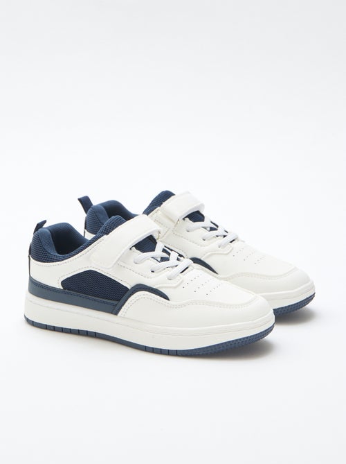 Basket plate à scratch contrastante bicolore - Kiabi