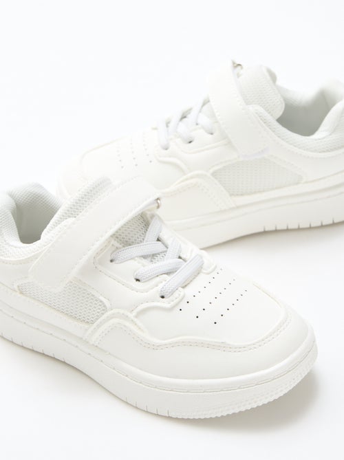 Basket plate à scratch uni - Kiabi